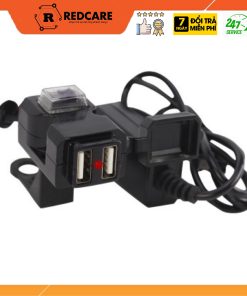 Sạc Điện Thoại Gắn Xe Máy, Sạc Điện Thoại Trên Moto Xe Máy 2 Cổng