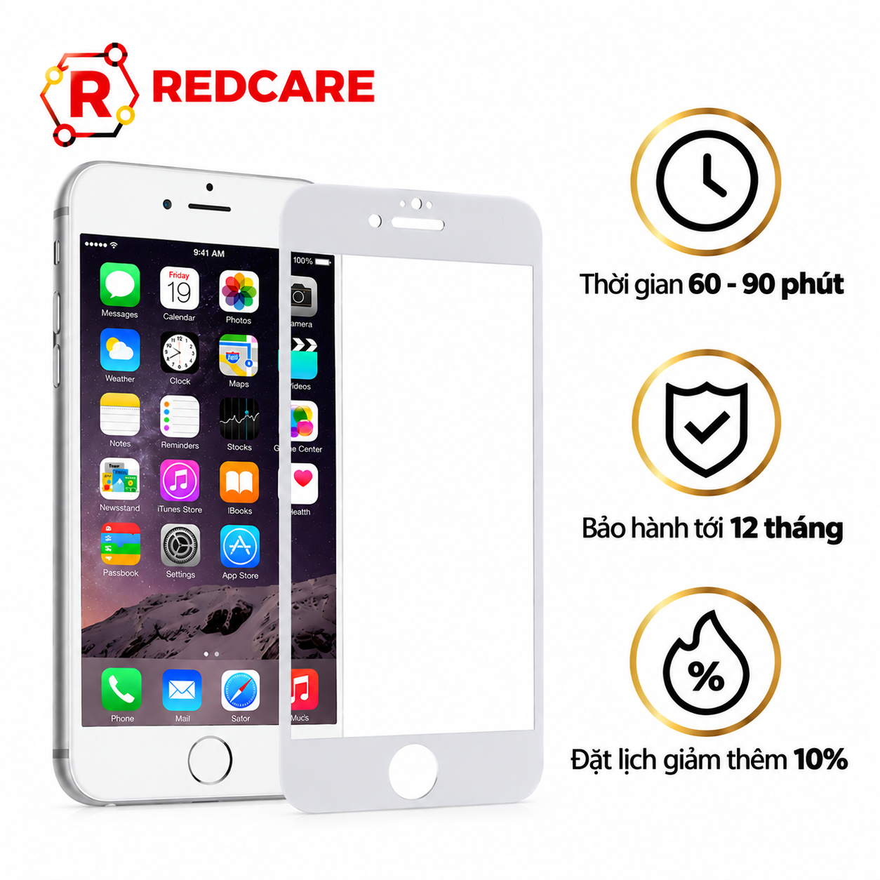 Thay kính Iphone 6 plus